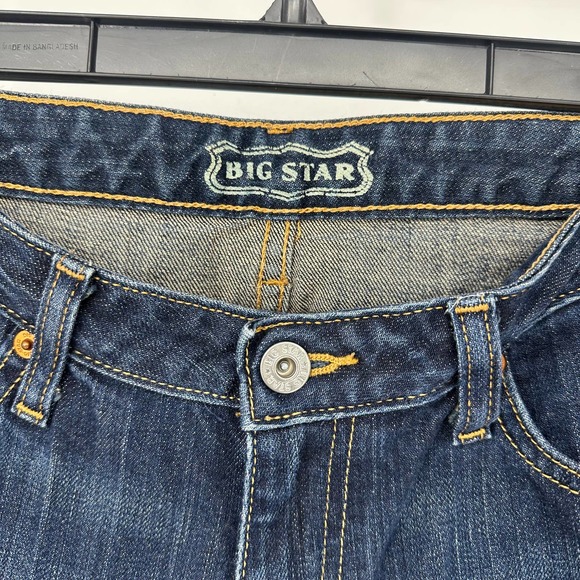 Big Star Honey flare jeans women's size 29R medium wash rodeo western country - Picture 5 of 12